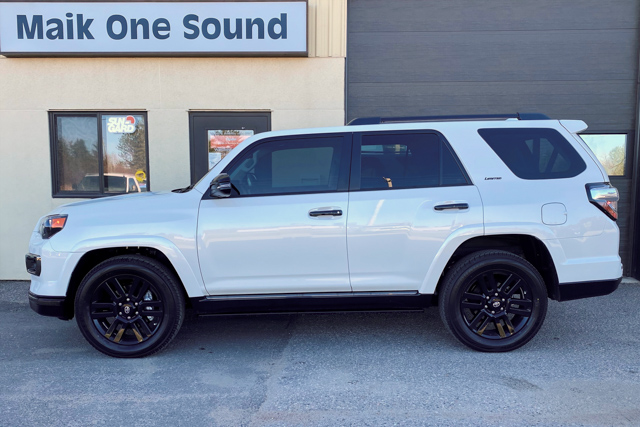 Toyota 2021 4Runner with professional window tint in North Bay